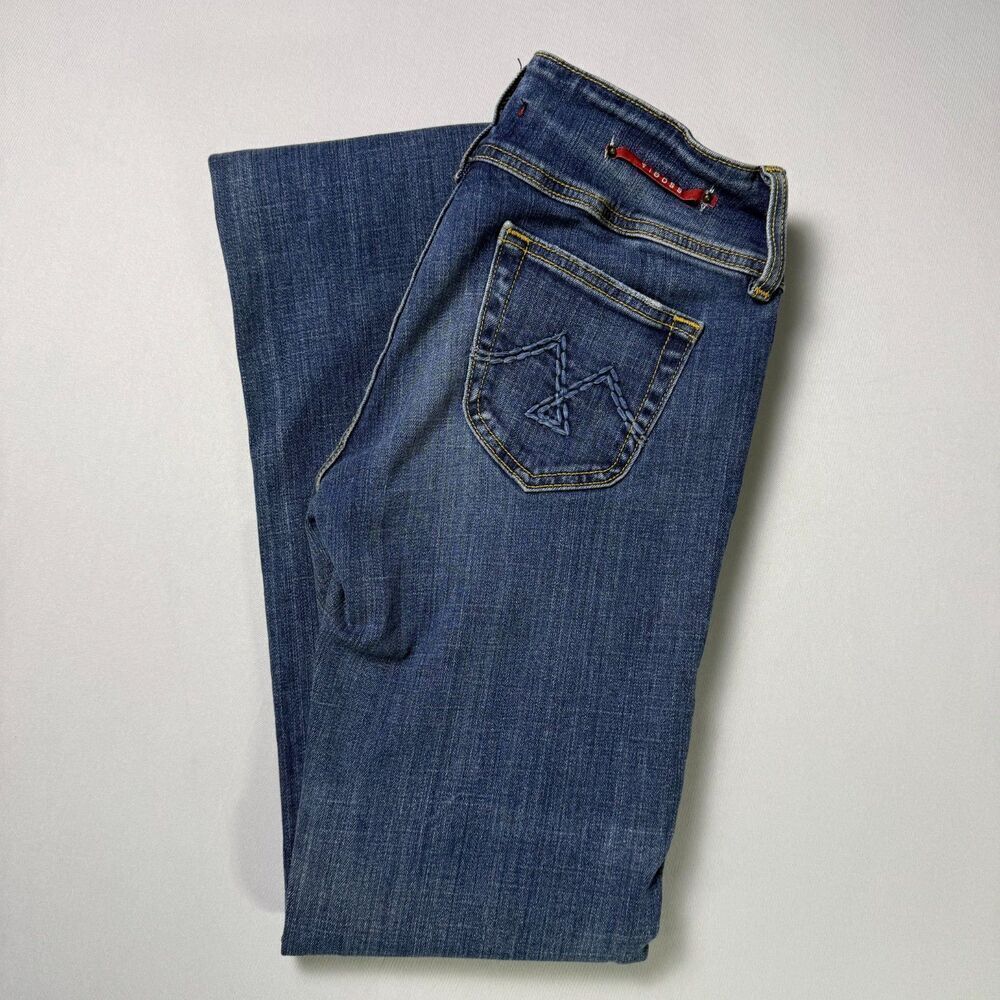 Vigoss Florence Bootcut Jeans, Size 7m, Medium Wash, Distressed, Buttons 2/$50
